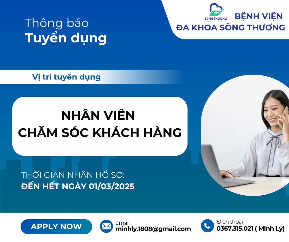 THÔNG BÁO TUYỂN DỤNG